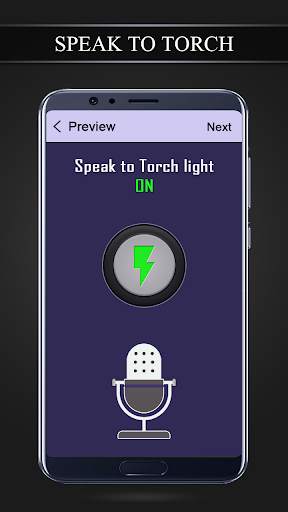 Speak to Torch Light - Clap screenshot 11