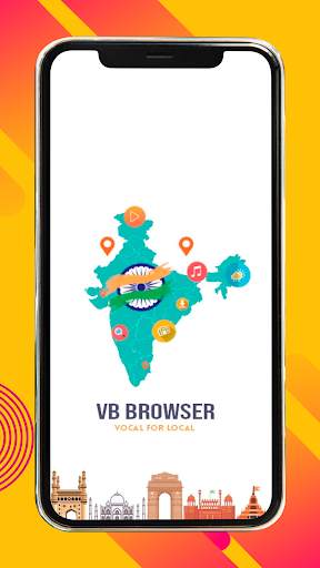 VB Browser – Vande Bharat Browser (Made in India) screenshot 1