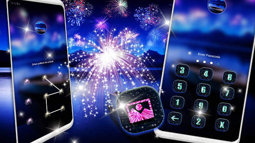 Fireworks Celebration Launcher Theme screenshot 3