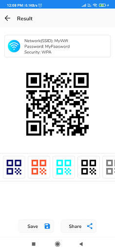WiFi QR Code Scanner,Generator screenshot 3