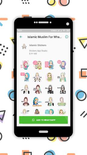 Islamic Muslim Stickers For Whatsapp screenshot 6