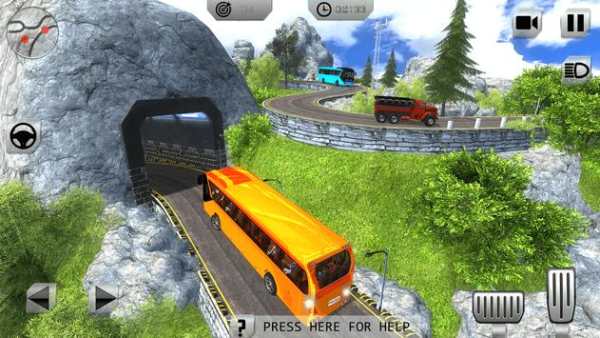 Bus Simulator Hill Climbing 2017:Tourist Bus Drive screenshot 12