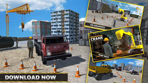 Excavator Crane Simulator Game screenshot 6