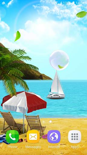 Paradise Live Wallpaper screenshot 2