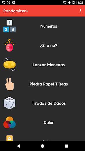 Randomizer  Generar opciones al azar y decidir screenshot 1