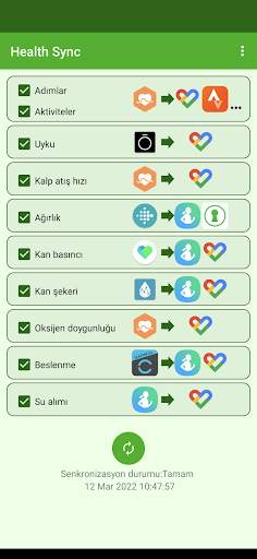 Health Sync screenshot 1