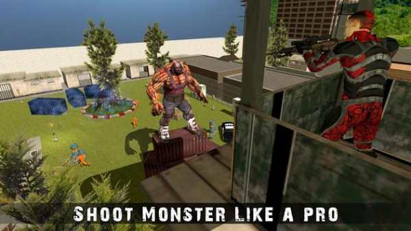 Monster Hero Sniper Shooting - Prison Escape Game screenshot 3
