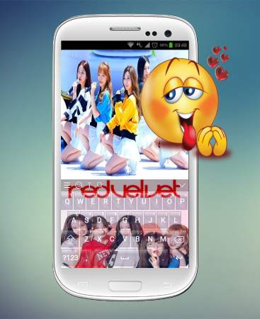 Redvelvet Keyboard Kpop स्क्रीनशॉट 2