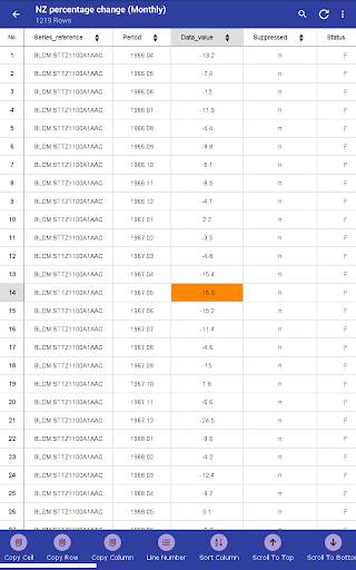 CSV File Viewer скриншот 14