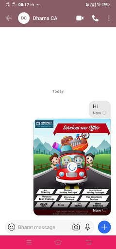 Bharat messenger - Free Voice & Video Calls screenshot 1