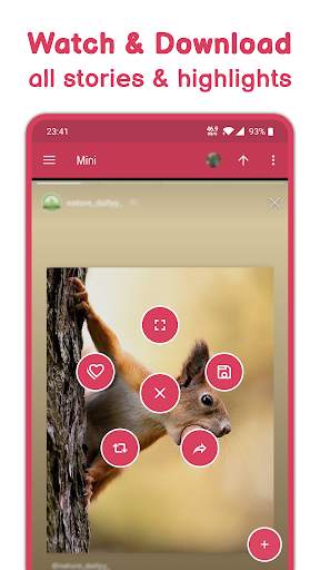 Mini for Instagram - Repost & Tags screenshot 5