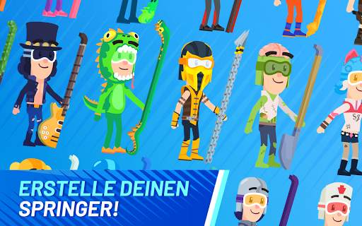 Ski Jump - Skispringen Spiele screenshot 10