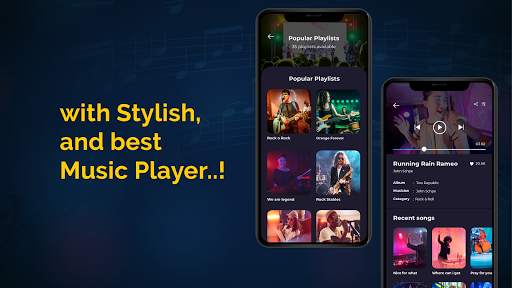 Simple Default Music Player & Equalizer screenshot 2