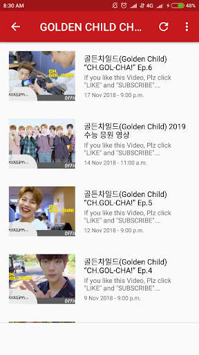 Golden Child Lyrics (Offline) screenshot 8