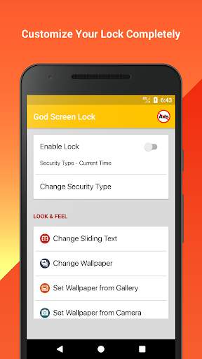 God Screen Lock - Time Password(Pin Lock) screenshot 10