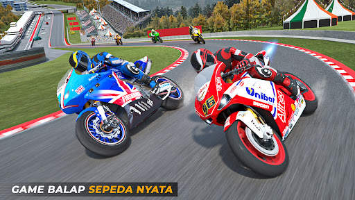 Sepeda Balap Game Motor 3d screenshot 1