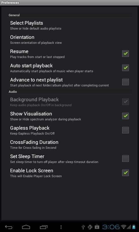 Picus Audio Player Lite screenshot 5