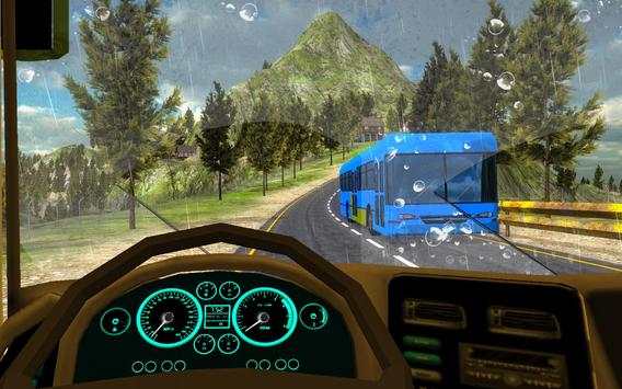 Off-road Pelatih Simulator Bus 18-Tour Transport screenshot 4