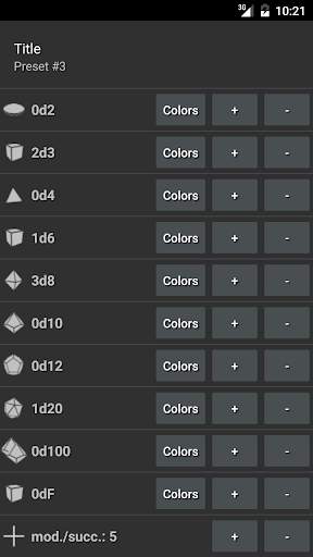 DnDice - 3D RPG Dice Roller screenshot 9