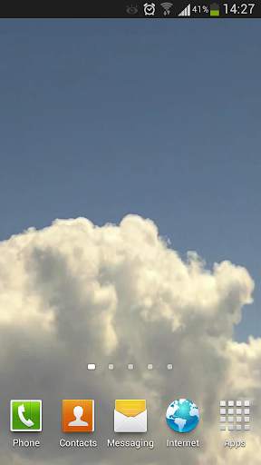 Blue Sky Live Wallpaper HD 2 screenshot 3