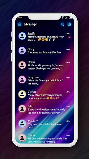 Fashion Theme - Sms, Color theme screenshot 1