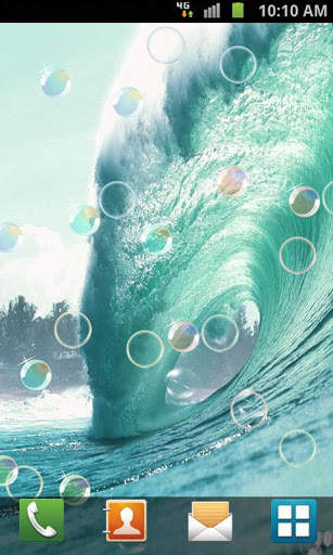 Water Bubble live wallpaper screenshot 6