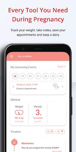Elika Pragnancy Tracker App screenshot 3