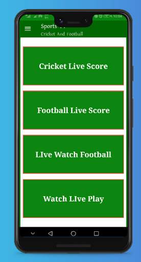 Sport TV Live Football Cricket screenshot 1