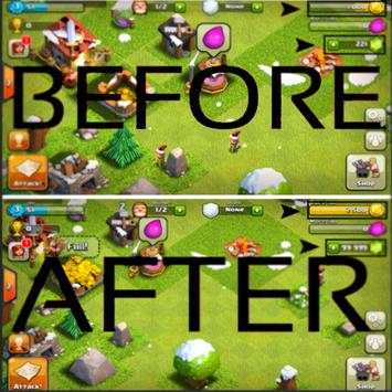 Pro Hack Free Gems for coc App 100% New (Prank) screenshot 1