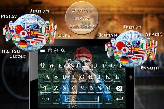 My Photo Keyboard with Emoji screenshot 4