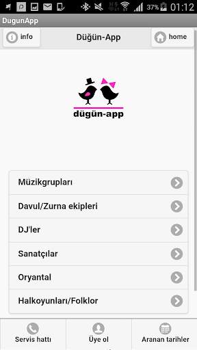 Dügün-App ( Düğün-APP , dugun-app , dügün-app ) 3 تصوير الشاشة