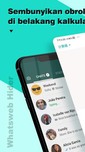 Hider Whats - Akun multi untuk Whats screenshot 1
