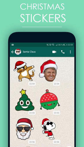 HOHOHO Stickers for WhatsApp screenshot 1