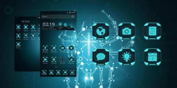 Spider Techonology Theme screenshot 1