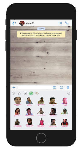 Malayalam Sticker Studio screenshot 2