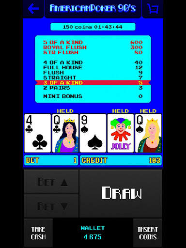 American Poker 90's Casino screenshot 9