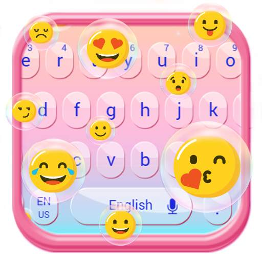 emoji bubble keyboard cute water smiley face 10001005