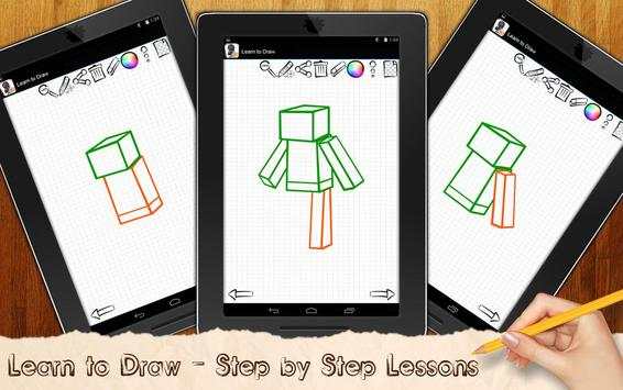 How to Draw Minecraft screenshot 2