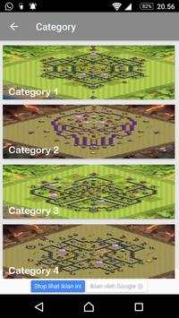 Peta Dasar COC Th8 screenshot 3