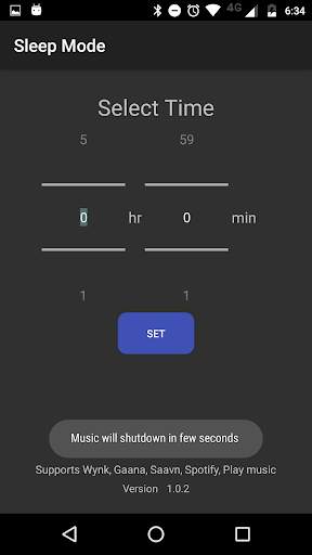 Sleep Mode - Music App Killer screenshot 2