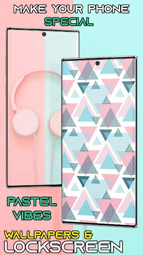 Pastel Wallpaper HD Lock screen Pastel Vibes free скриншот 4
