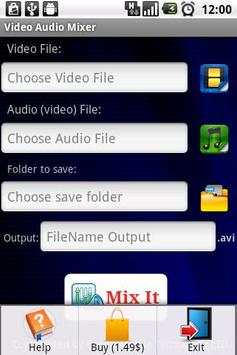 Video Audio Mixer Pro screenshot 2