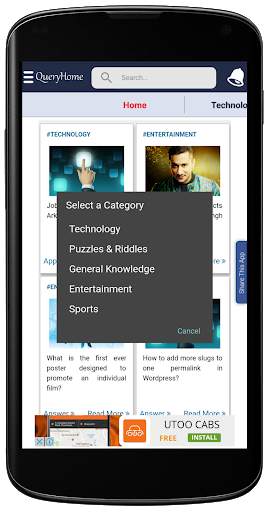 Question Answer App, QueryHome screenshot 3