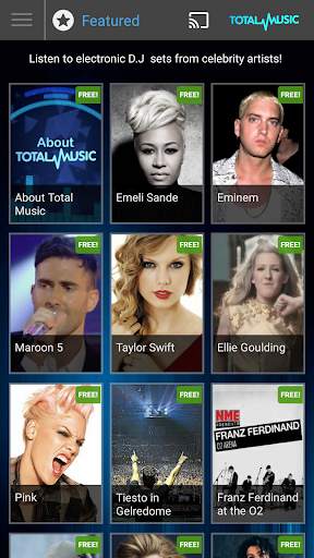 Total Music screenshot 1