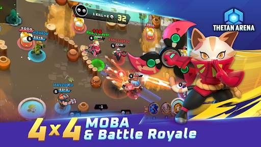 Thetan Arena: MOBA Survival screenshot 1