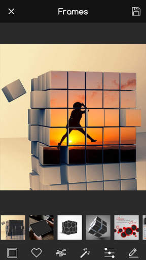 3D Frames Effects & Wallpaper Maker screenshot 1