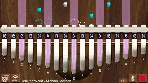 Kalimba Real screenshot 2