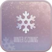 WINTER go launcher theme 1.2