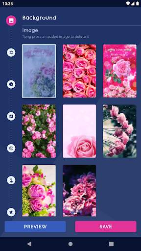 Spring Rose Live Wallpaper screenshot 1