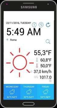 Meteo Roma screenshot 1